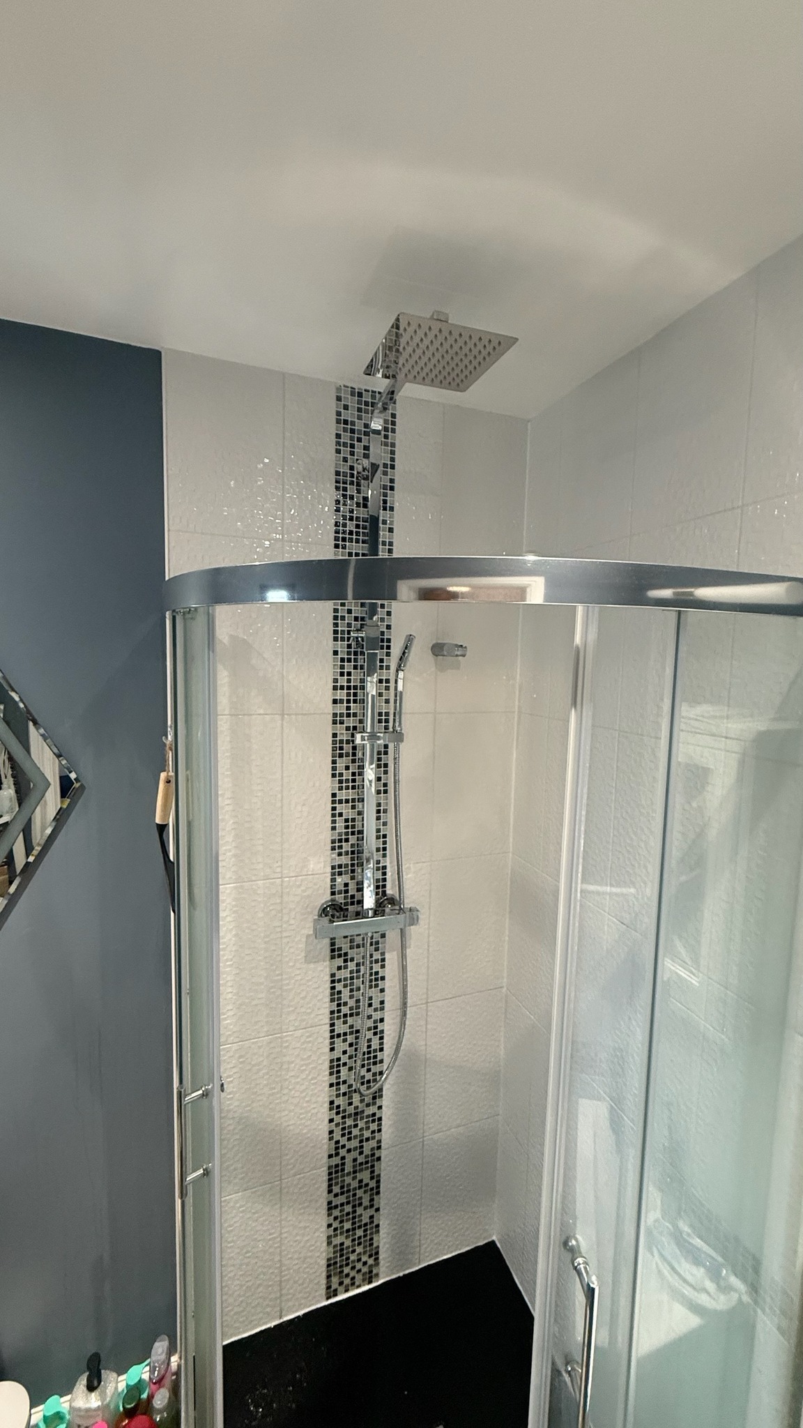 Shower fitting completed by Hughes Plumbing